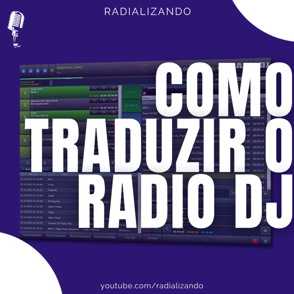 Como traduzir Rádio Dj para português