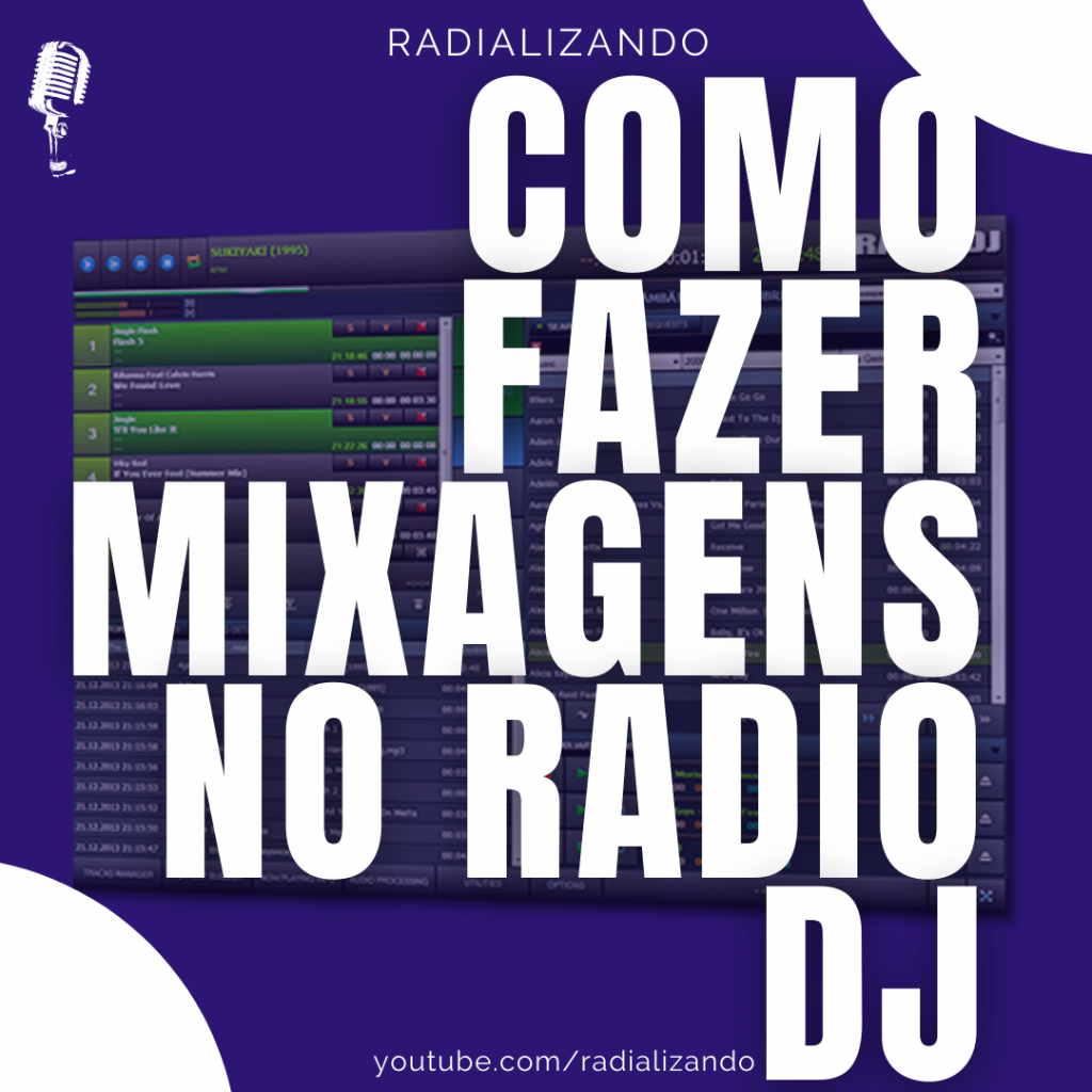 Mixagens perfeitas no Rádio DJ