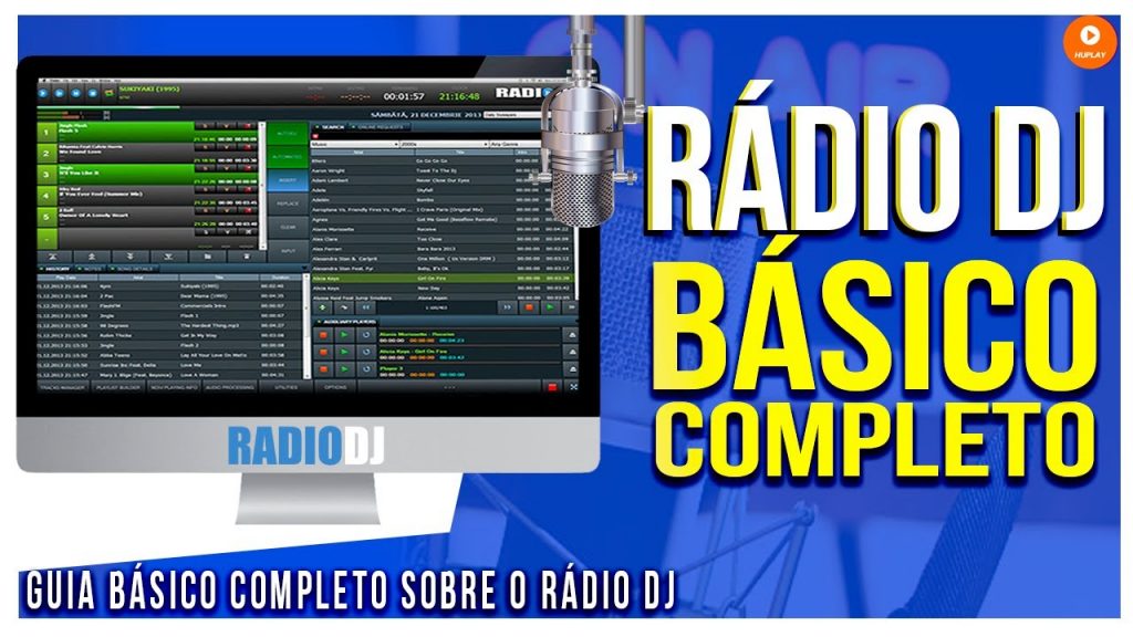 RÁDIO DJ Tutorial Básico para iniciantes - Radializando